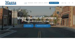 Desktop Screenshot of magnachamber.org