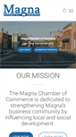 Mobile Screenshot of magnachamber.org